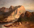 Coast of Labrador painting by Augustus Rockwell at Royal Ontario Museum. Toronto, ON.