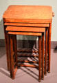 Nest of tables by Joseph Hoffmann at Royal Ontario Museum. Toronto, ON.