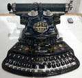 Crandall New Model typewriter by Crandall Machine Co., NY at Royal Ontario Museum. Toronto, ON.