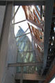 Wood, steel & mirror facade detail of Frank Gehry's 2008 addition to Art Gallery of Ontario. Toronto, ON.