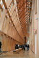 Beam structure of Gehry addition at Art Gallery of Ontario. Toronto, ON.