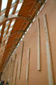 Wood sculpture in Gehry passage at Art Gallery of Ontario. Toronto, ON.
