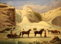 Montmorency Falls Ice Cone painting by Robert Clow Todd at Art Gallery of Ontario. Toronto, ON.