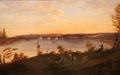 Quebec from Rivière Saint-Charles painting by Joseph Légaré at Art Gallery of Ontario. Toronto, ON.