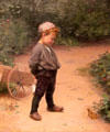 Young Biologist painting by Paul Peel at Art Gallery of Ontario. Toronto, ON.