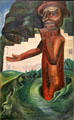 Potlach Welcome painting by Emily Carr at Art Gallery of Ontario. Toronto, ON.
