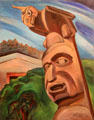 Thunderbird painting by Emily Carr at Art Gallery of Ontario. Toronto, ON