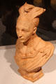 Tecumseh terracotta bust by Hamilton Plantagenet MacCarthy at Art Gallery of Ontario. Toronto, ON.