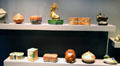 Collection of Japanese incense boxes at Montreal Museum of Fine Arts. Montreal, QC.