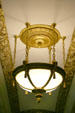 Ceiling lamp in Saskatchewan Legislature. Regina, SK.