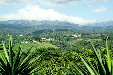 View of the Costa Rica countryside near Naranjo. Costa Rica.