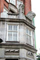 Sculptures of elephants & pigs on Klöpperhaus building. Hamburg, Germany.