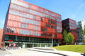 Modern apartment building in HafenCity. Hamburg, Germany.