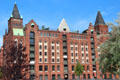 Heritage warehouse on Brooktorkai. Hamburg, Germany.