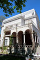 Rear terrace at Villa Stuck Museum. Munich, Germany.