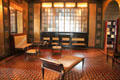 Neo Grecian-style but modern reception room by Franz von Stuck at Villa Stuck Museum. Munich, Germany.