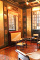 Neo Grecian-style but modern reception room by Franz von Stuck at Villa Stuck Museum. Munich, Germany.