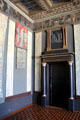 Detail of artist's studio decoration by Franz von Stuck at Villa Stuck Museum. Munich, Germany.