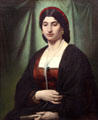 Portrait of a Roman woman by Anselm Feuerbach at Schackgalerie. Munich, Germany.