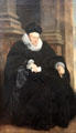 Portrait of Genoese gentleman by Anthony van Dyck at Berlin Gemaldegalerie. Berlin, Germany.