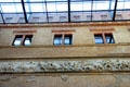 Plaster casts of Greek & Roman reliefs in Stairway Hall gallery at Neues Museum. Berlin, Germany.