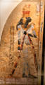 Egyptian stucco painting of deified queen Ahmoe-Nofretari from Thebes at Neues Museum. Berlin, Germany.