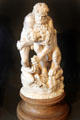 Hercules as Victor against Lernaean Hydra & Nemean Lion ivory carving by Christoph Maucher from Denmark at Bode Museum. Berlin, Germany.