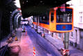 Hanging monorail , world's oldest suspended railway for transporting passengers. Wupperthal, Germany