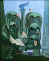 Human Figure painting by Max Ernst at Hamburg Fine Arts Museum. Hamburg, Germany.
