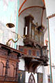 Organ at St Jacob's Church. Lübeck, Germany.