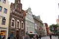 Kröpeliner Str. streetscape. Rostock, Germany.
