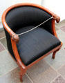 Beech armchair at Schleswig Holstein State Museum. Schleswig, Germany.