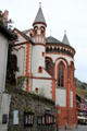 St Peter's Church late Romanesque & early French Gothic style. Bacharach, Germany