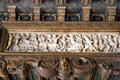 Neoclassical frieze at Lenbachhaus. Munich, Germany.