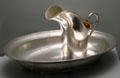 Royal silver pitcher & wash basin with crest of King Max I Joseph by Louis Wollenweber of Munich at Bavarian National Museum. Munich, Germany.