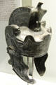 Roman cavalry helmet at Bavarian State Archaeological Collection. Munich, Germany.