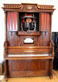 Hupfeld Phonoliszt Violina player piano with automatic violins at Deutsches Museum. Munich, Germany.