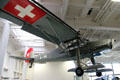 Fieseler Fi 156 C3 Trop Storch WWII courier & observation plane able to use short runways at Deutsches Museum. Munich, Germany.