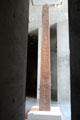 Egyptian-style Roman Obelisk of Titus Sextius Africanus of rose granite from Rome at Museum Ägyptischer Kunst. Munich, Germany.