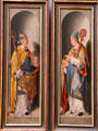 Painting of Sts Cunibert & Swibert at Alte Pinakothek. Munich, Germany.