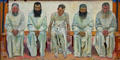 Tired of Life painting by Ferdinand Hodler at Neue Pinakothek. Munich, Germany.
