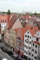 Heritage buildings on Elias-Holl-Platz. Augsburg, Germany.