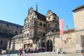 Renaissance wing & Beautiful Gate of Old Court. Bamberg, Germany.