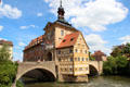 Bamberg Old Town Hall as remodeled. Bamberg, Germany