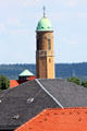 Spire of St Otto Church. Bamberg, Germany.