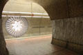 Wall art in Nuremberg U-Bahn subway. Nuremberg, Germany.