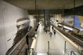 Nuremberg U-Bahn subway station art. Nuremberg, Germany.