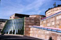 New wing of Staatsgalerie housing 20thC art. Stuttgart, Germany