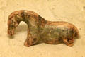 Ivory horse figure at Ulmer Museum. Ulm, Germany