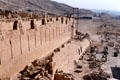 Excavations at Temple of Deir el-Bahri in Thebes. Egypt.